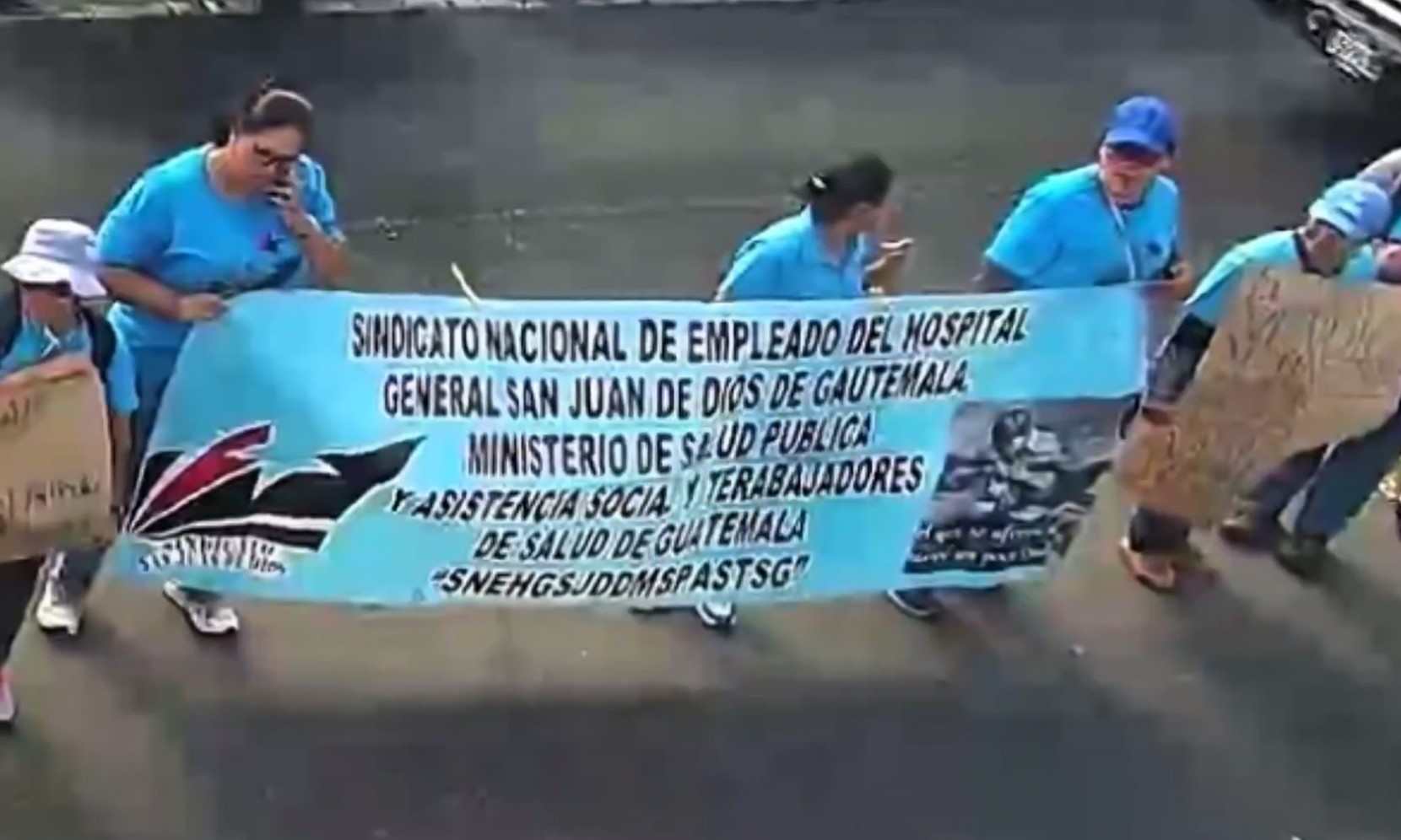 The mobilizations of the San Juan de Dios National Union will rise at 11.30 on Wednesday, April 2, and the measures announced for April 3 are canceled. (Free Press Photo: Amílcar Montejo)