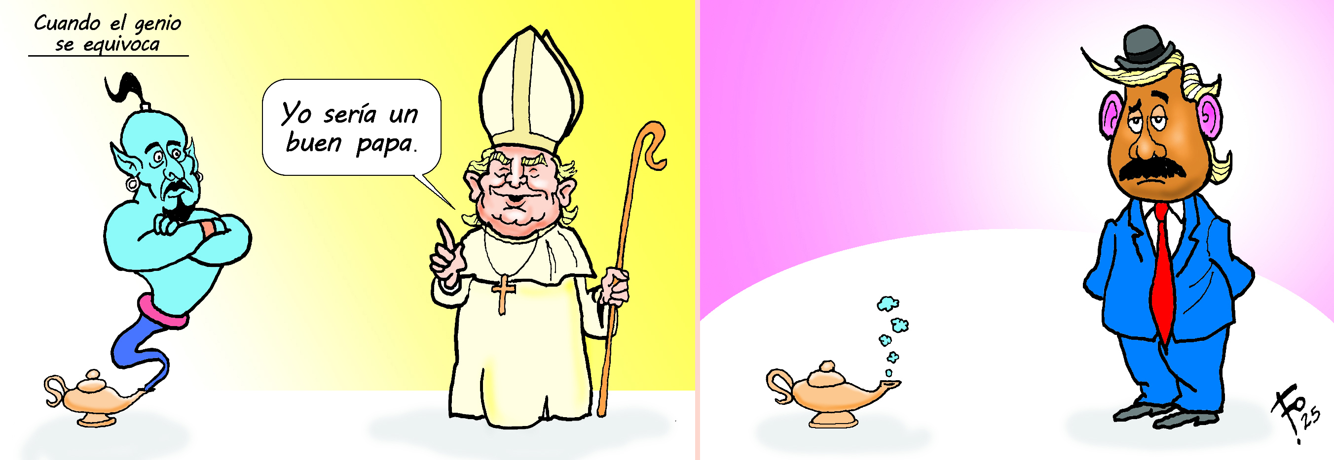 Personaje: Donald Trump.