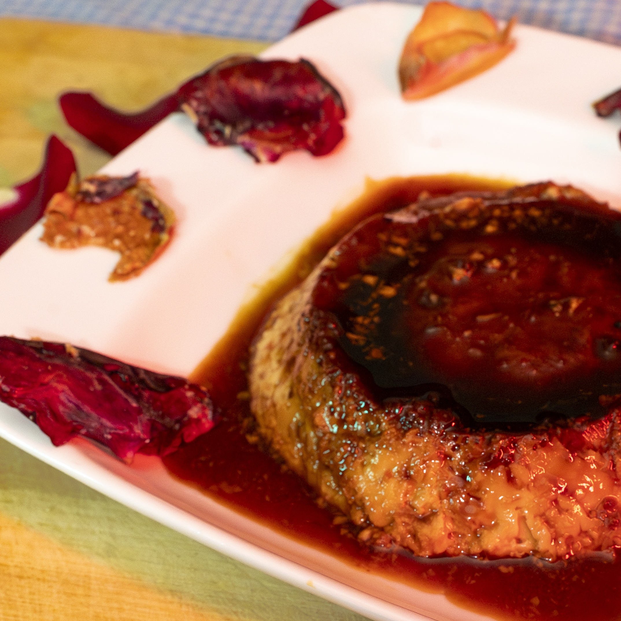 Star ingredient: flan with coffee infusion