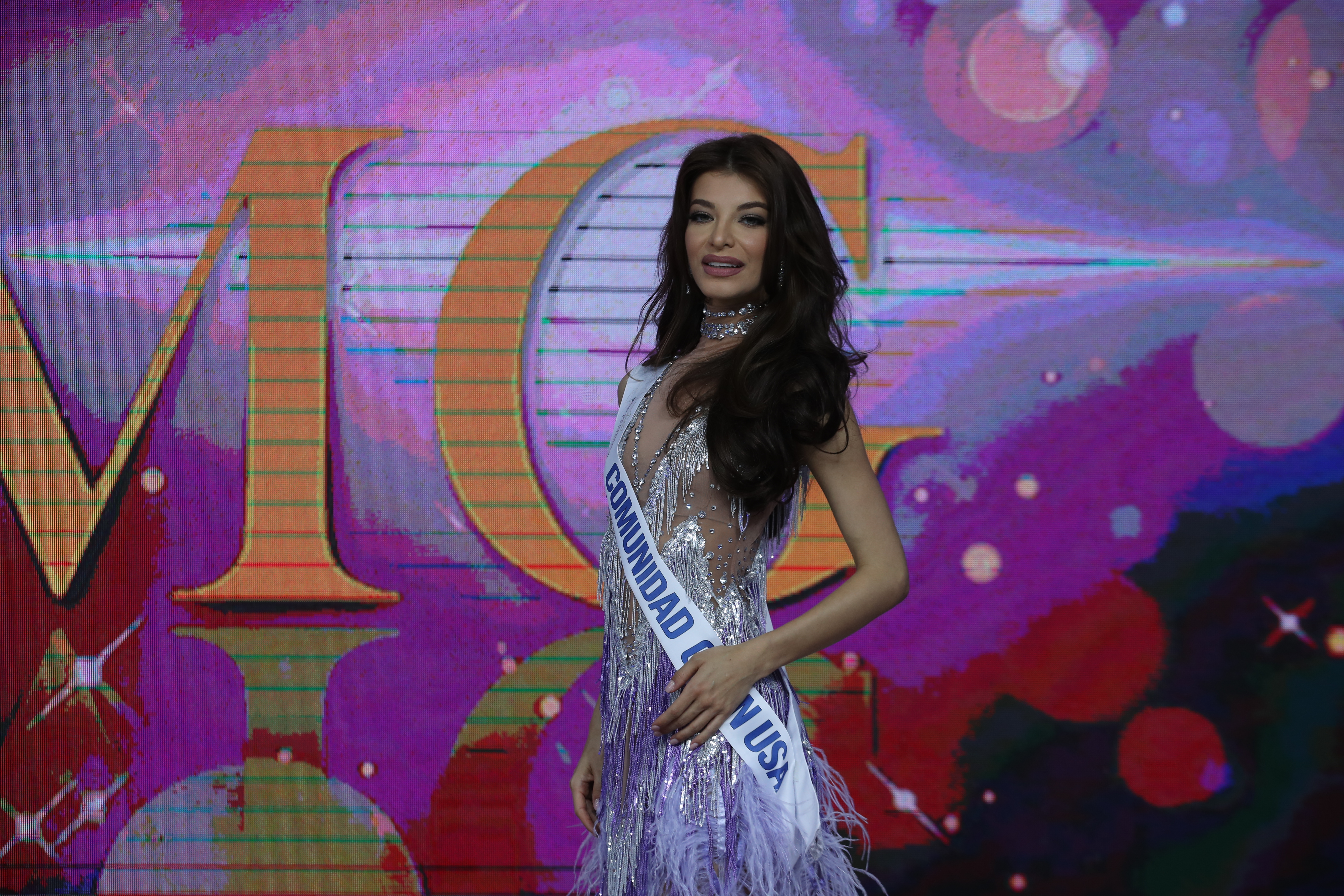 Licenciada en Gestión de Medios Digitales (Digital Media Management), Ana Sofía Lendl de 27 años, es la candidata representante de Guatemala en USA. (Foto Prensa Libre: Erick Avila)'