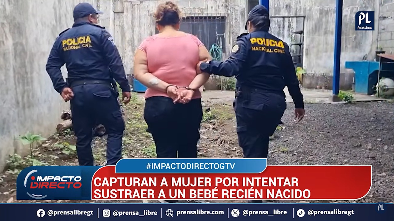 Mujer intenta sustraer a recién nacido en hospital de Tiquisate