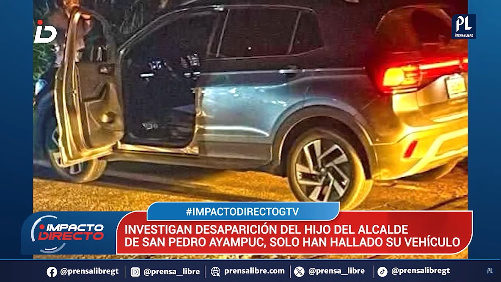 Investigan desaparición del hijo del alcalde de San Pedro Ayampuc