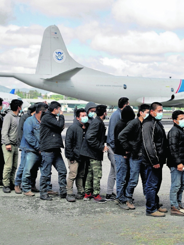 EEUU retoma con fuerza las deportaciones de guatemaltecos por vía aérea