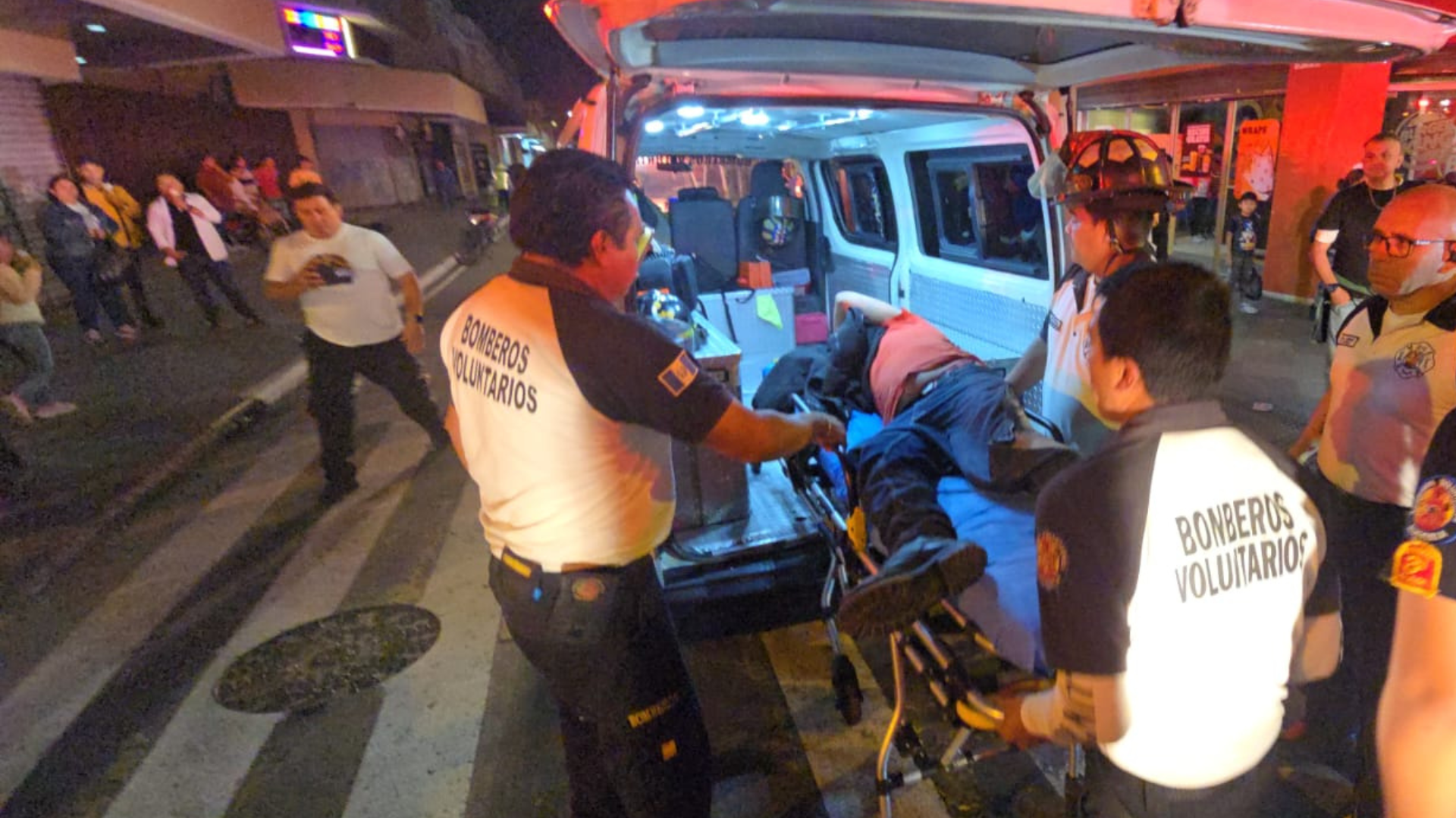 herido por explosion en burguer king sexta avenida zona 1