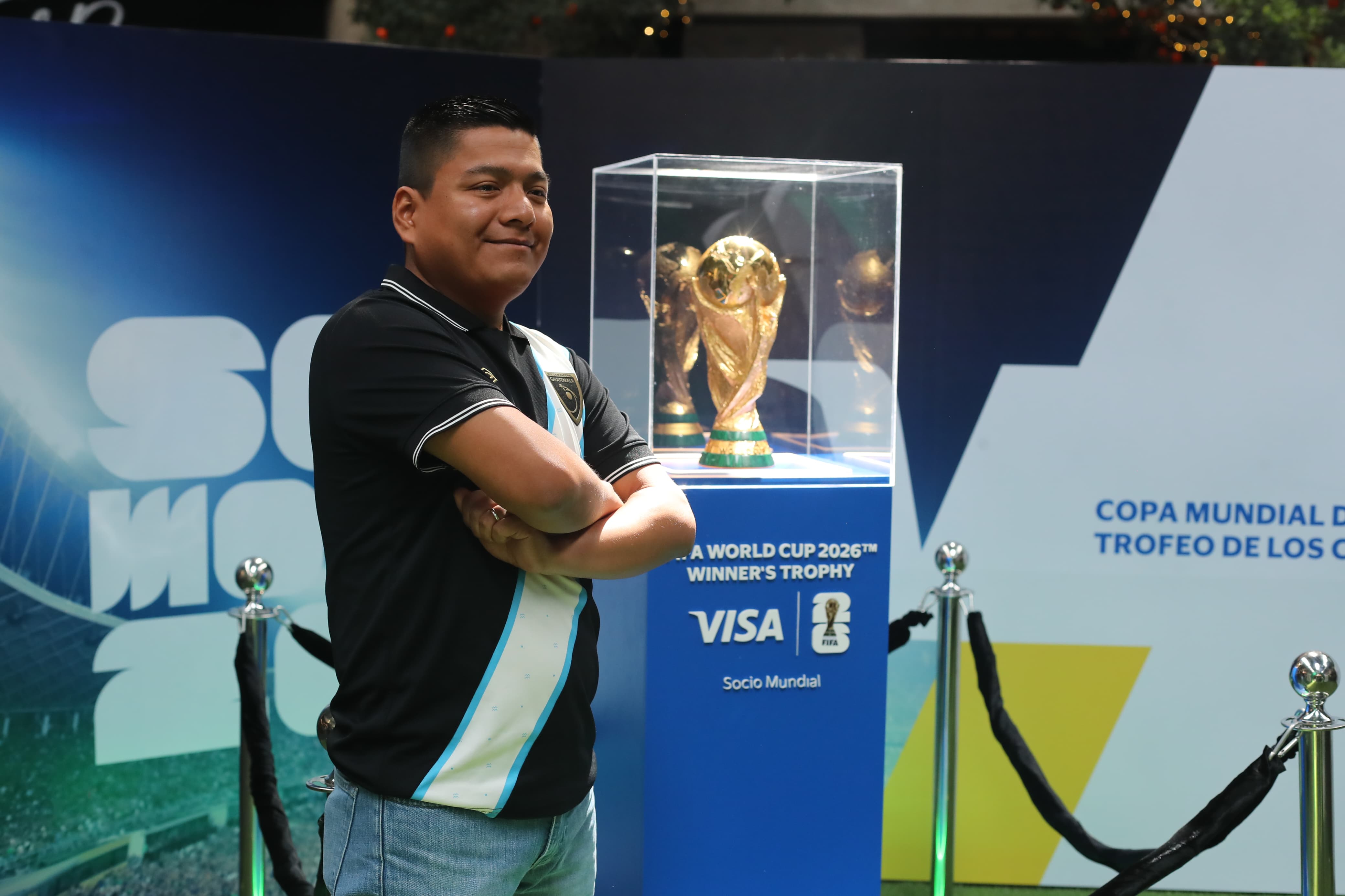 El más deseado estuvo en Guatemala: el trofeo de la Copa Mundial 2026 visitó el país