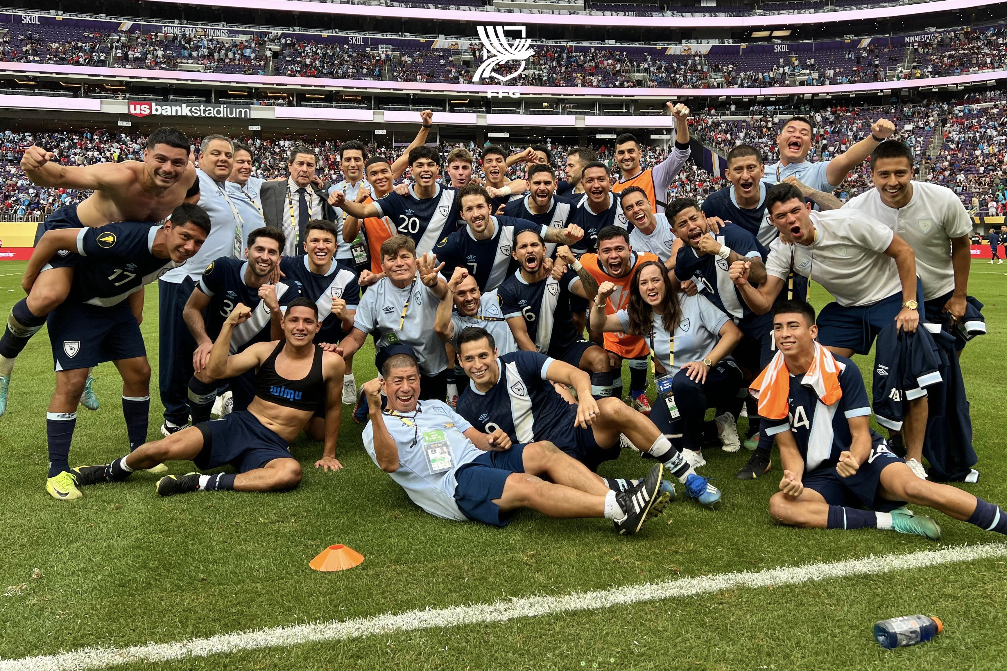 Selección de Guatemala vuelve a semifinales de Copa Oro tras 29 años igualando la hazaña de 1996