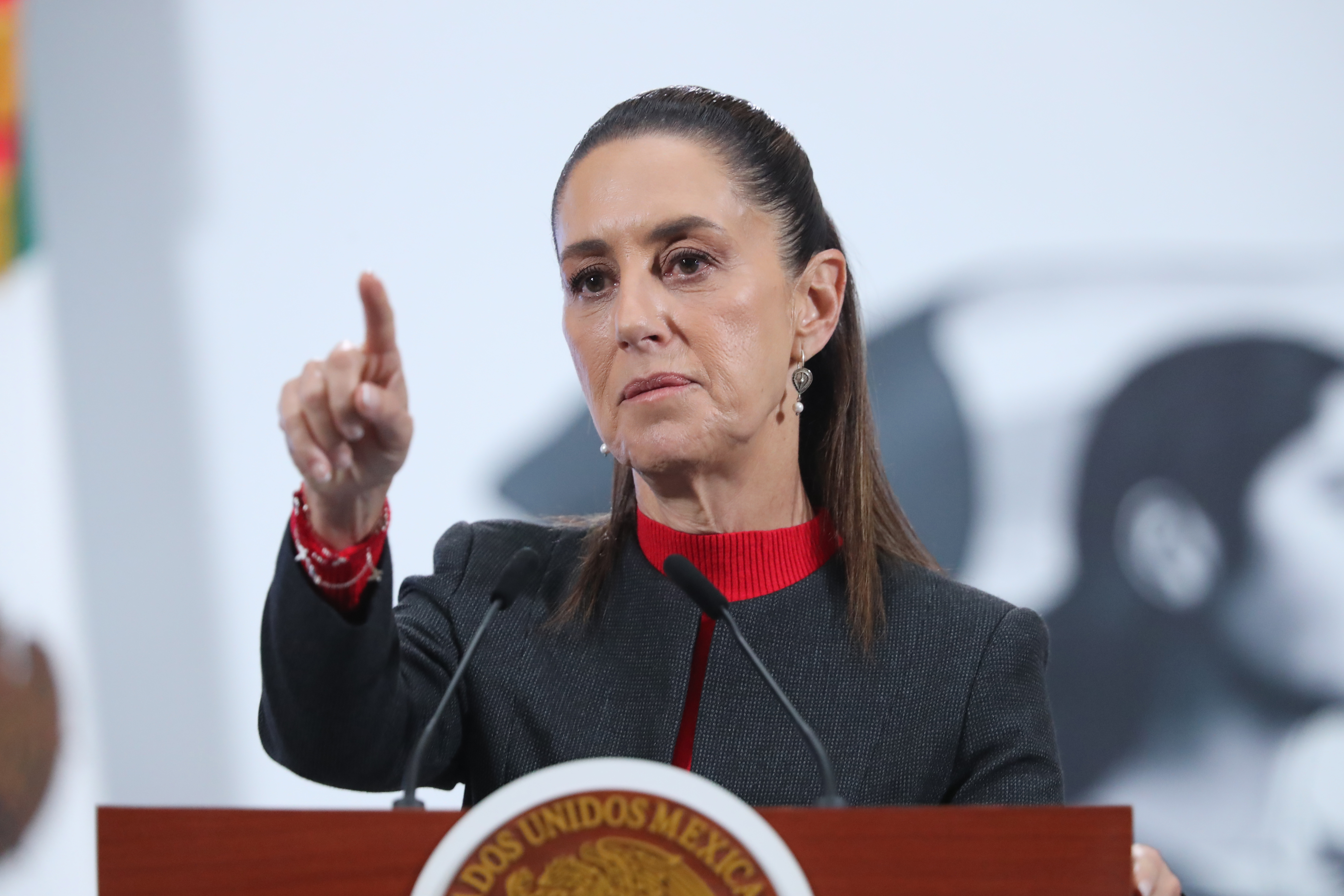 Claudia Sheinbaum, presidenta de México. (Foto Prensa Libre: EFE)