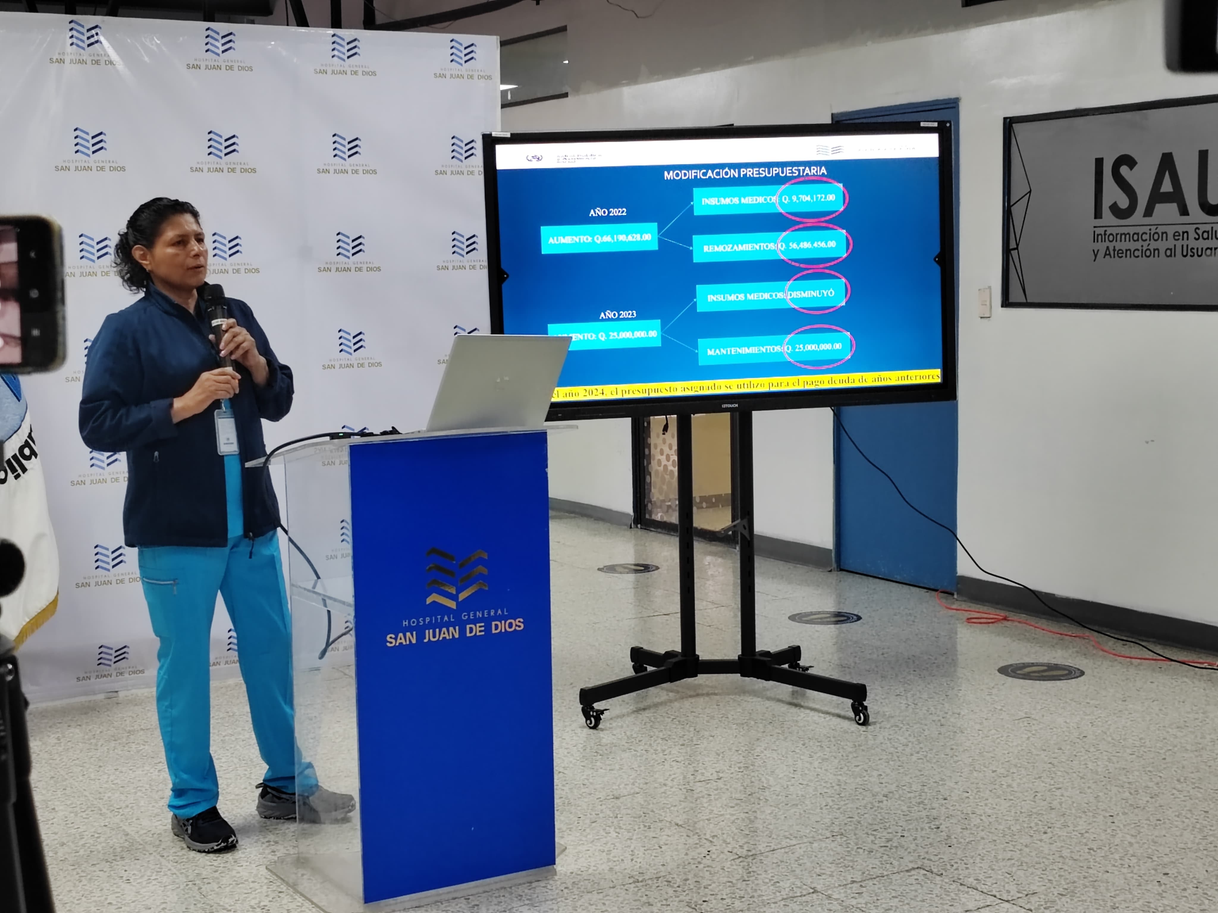 Hospital San Juan de Dios denuncia nuevo caso de corrupción por Q20 millones en obras no ejecutadas