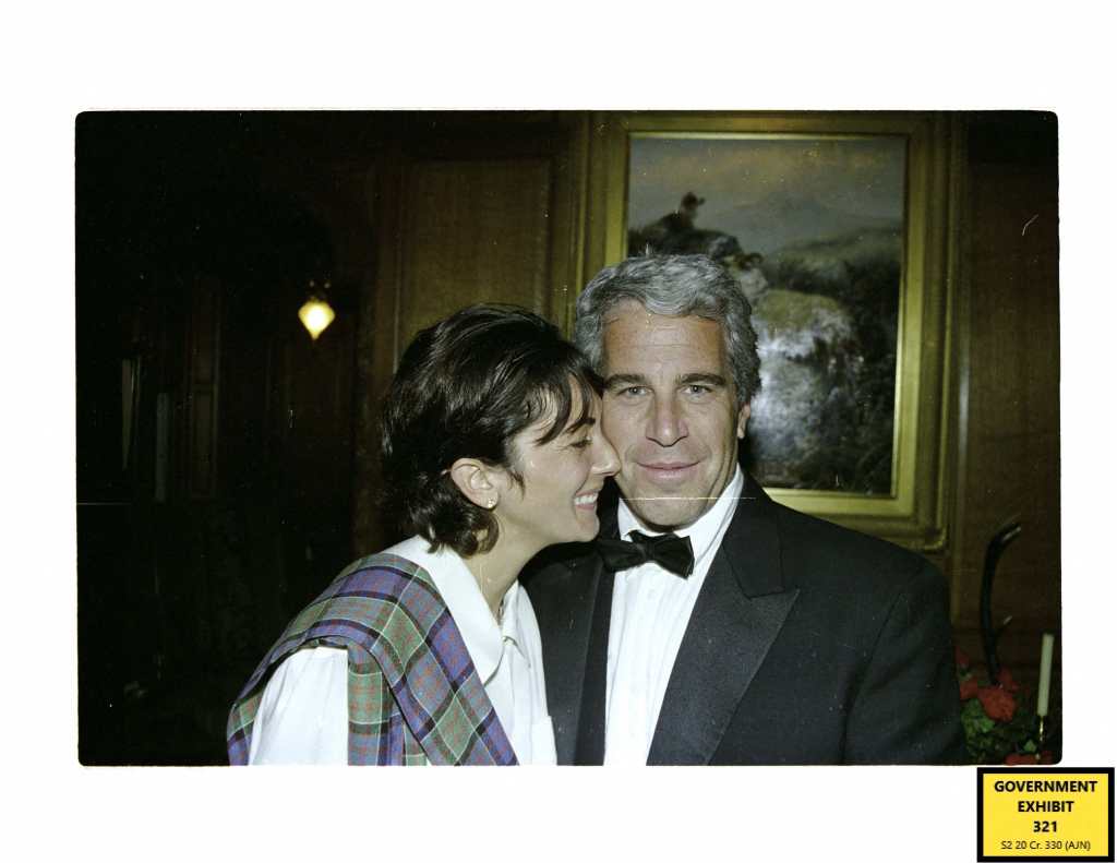 Ghislaine Maxwell Jeffrey Epstein