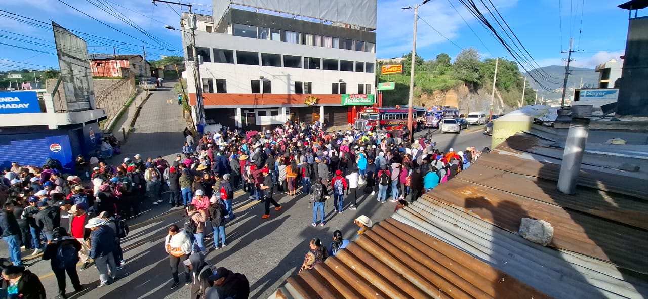 EN VIVO Bloqueos en Guatemala: Maestros del STEG toman carreteras este 10 de julio