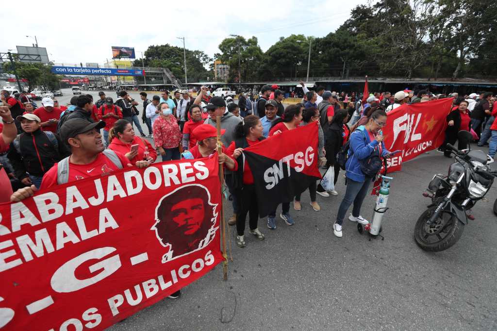 bloqueo en El Trébol