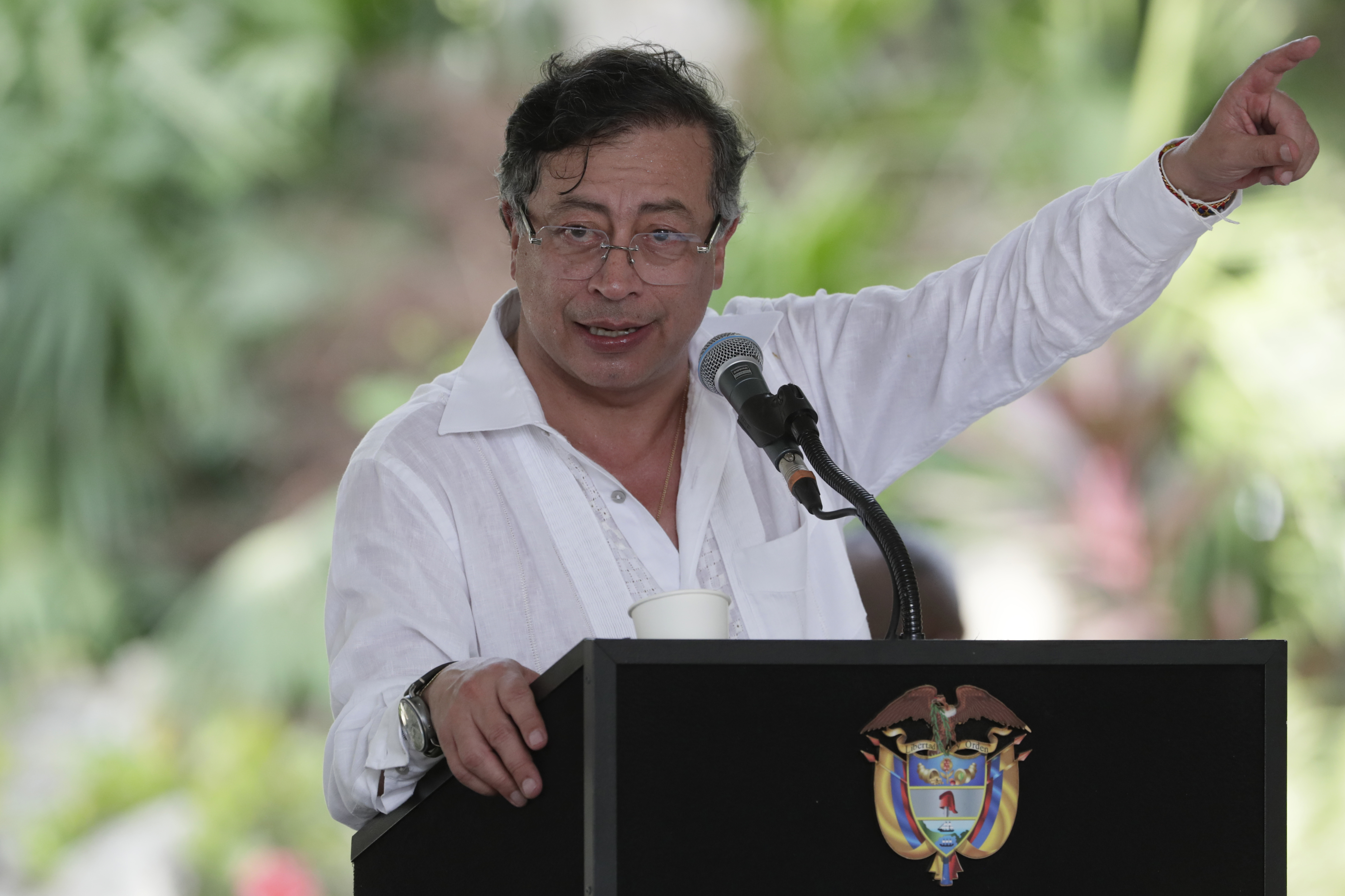 Presidente de Colombia, Gustavo Petro. (Foto Prensa Libre: EFE). 