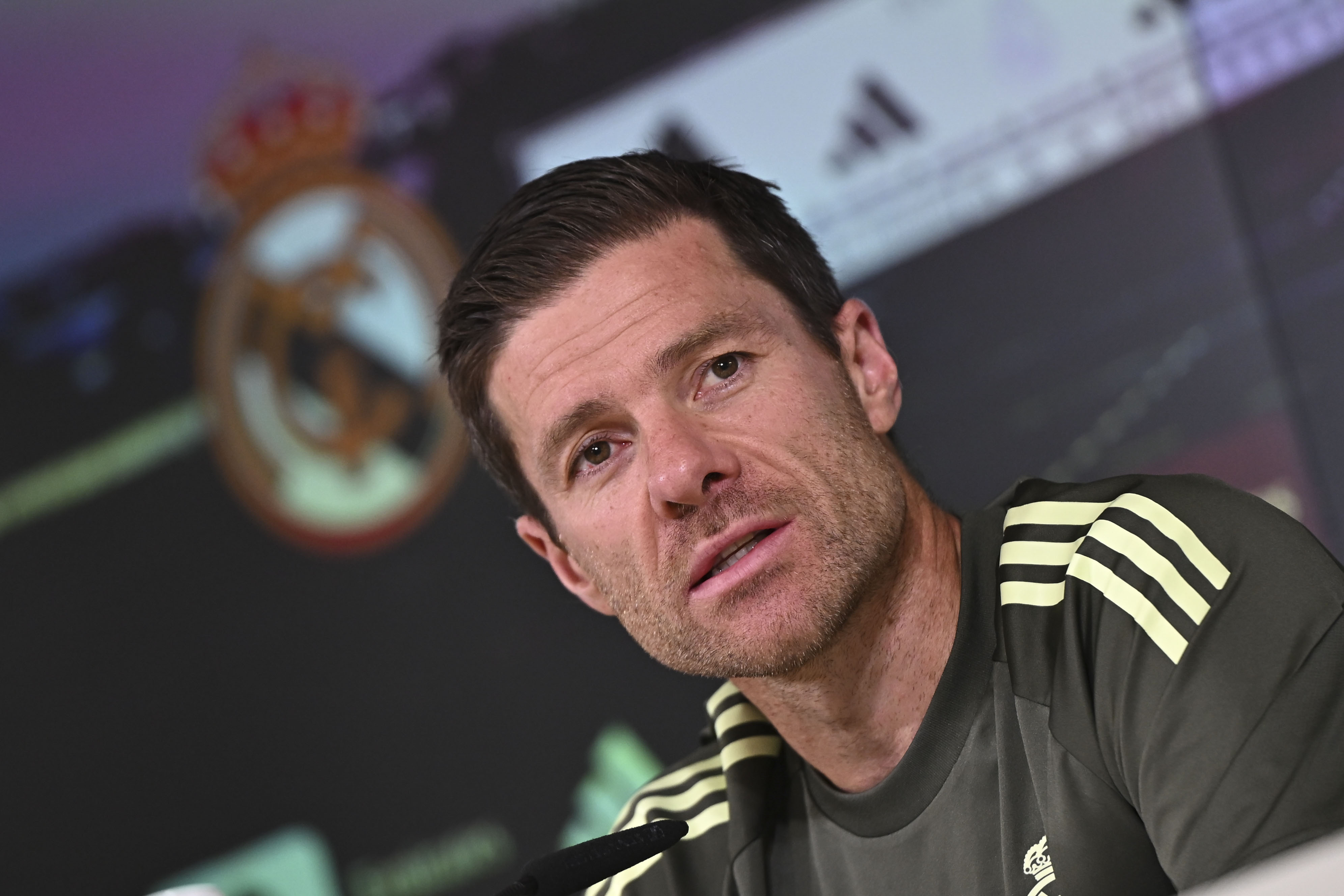 Xabi Alonso, técnico del Real Madrid.