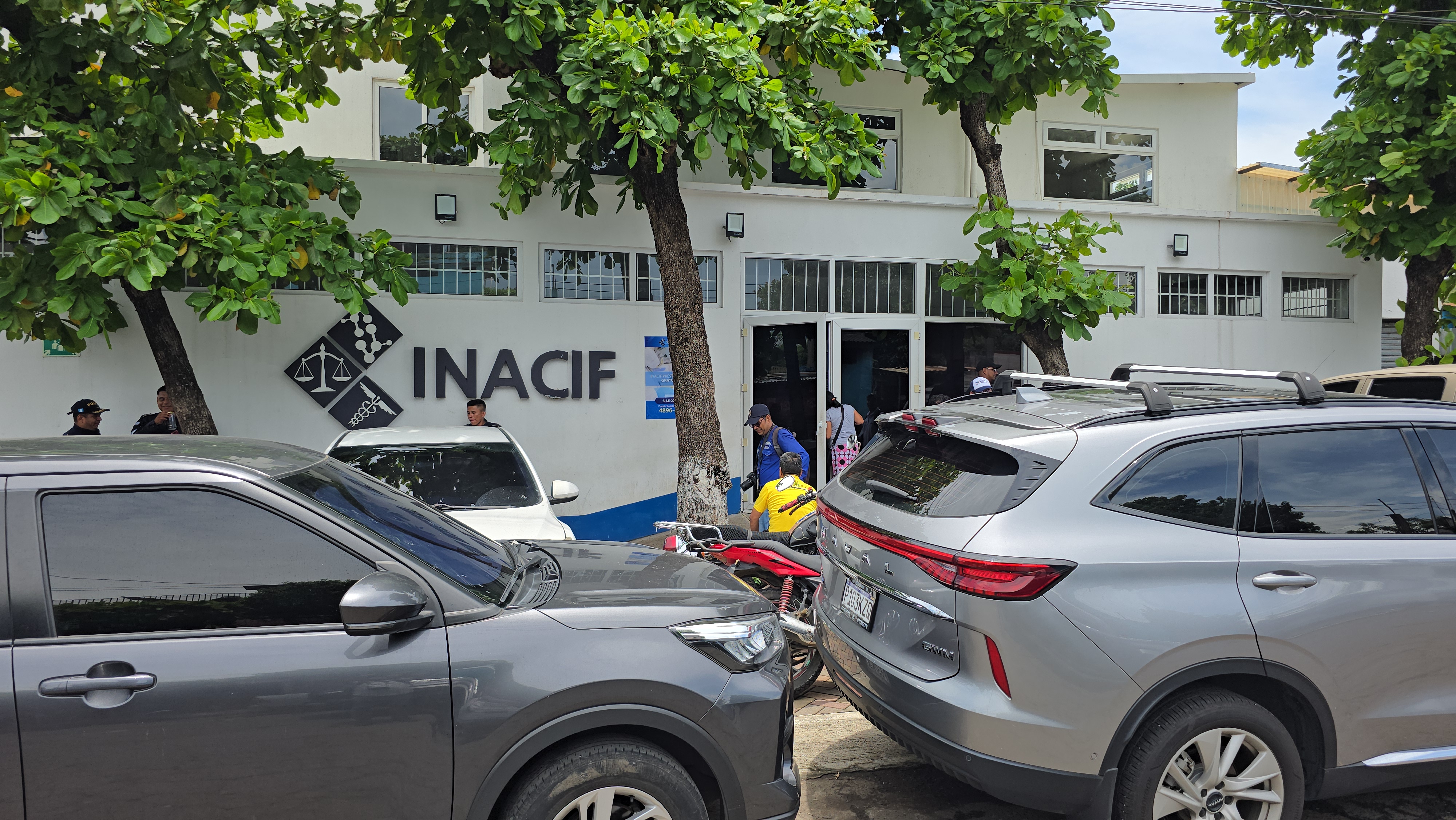 Instalaciones INACIF Escuintla (Foto Prensa Libre: Carlos Paredes)