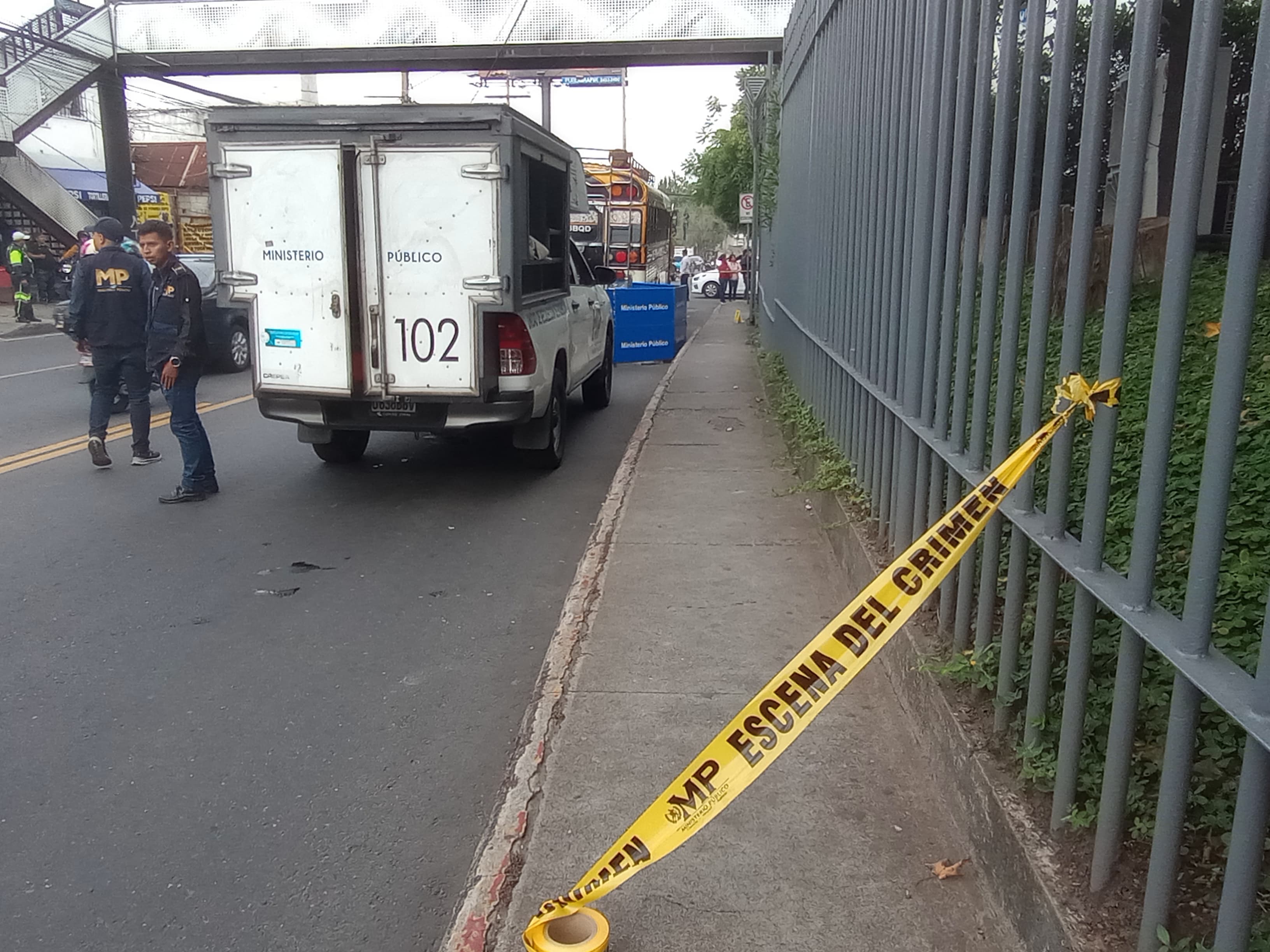 MATAN A PASAJERO EN BUS EN ZONA 10