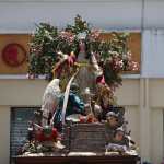 Una de las actividades principales en honor a la Virgen de la Asunción es la procesión en el Centro Histórico. (Foto Prensa Libre: Erick Avila)