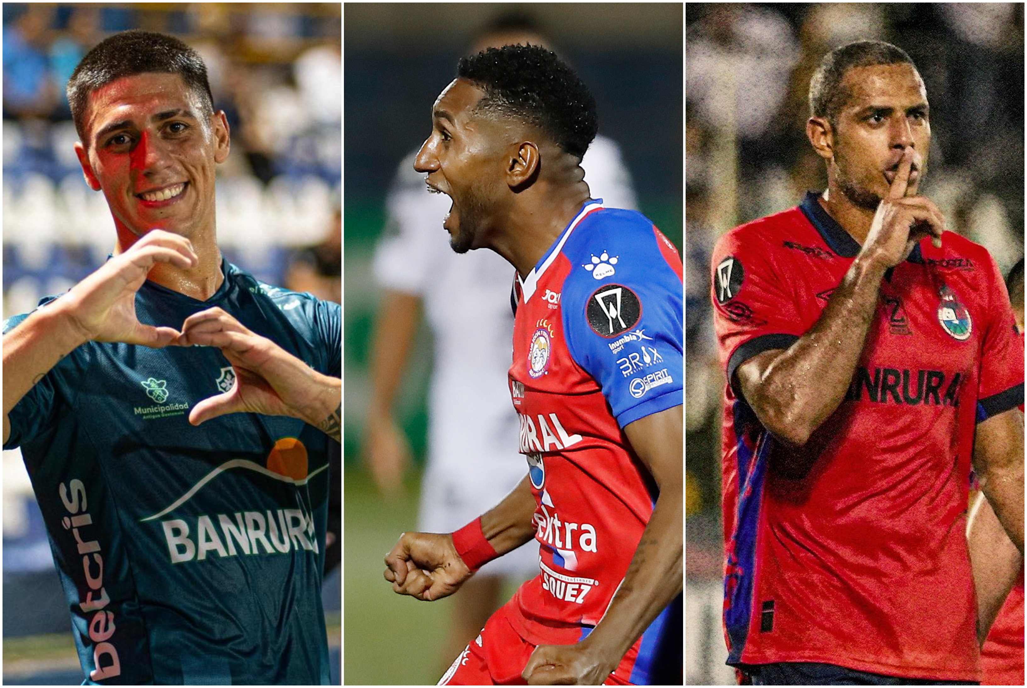 Antigua GFC, Xelajú y Municipal disputarán la segunda jornada de la Copa Centroamericana de la Concacaf. (Foto Prensa Libre).