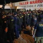 Traslado de privados de libertad a Torre de Tribunales. (Foto Prensa Libre: Byron Rivera) Traslado de privados de libertad a Torre de Tribunales. (Foto Prensa Libre: Byron Rivera)