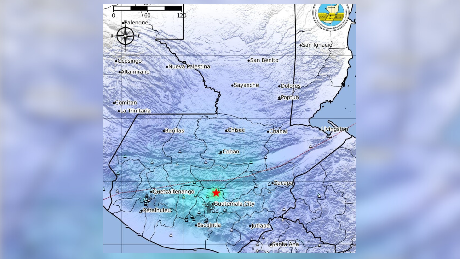 temblor en Guatemala julio 2025 secuencia sismica