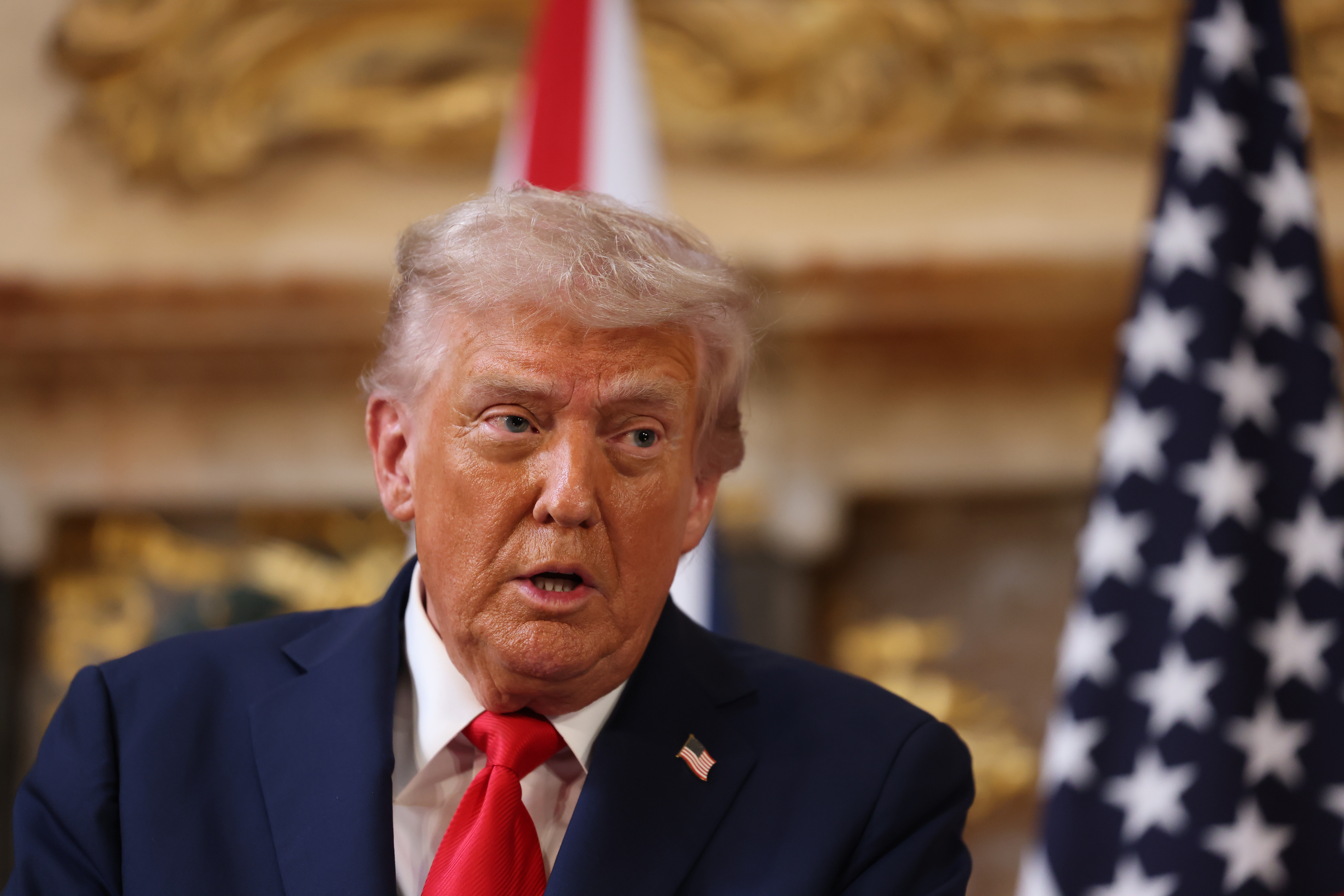 El presidente de Estados Unidos, Donald J. Trump. (Foto Prensa Libre: EFE/EPA/NEIL HALL / POOL). 