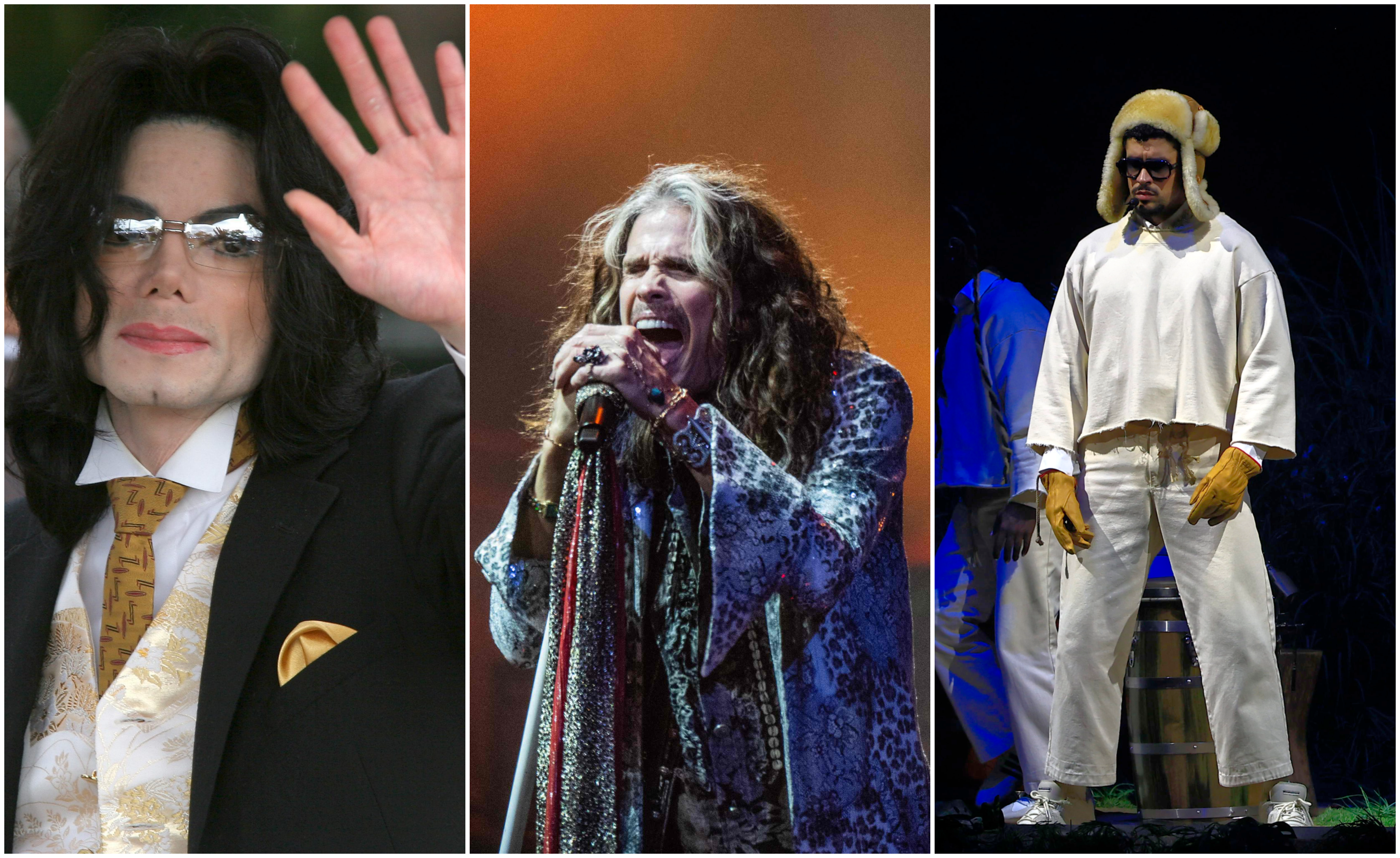 Aerosmith Bad Bunny Michael Jackson