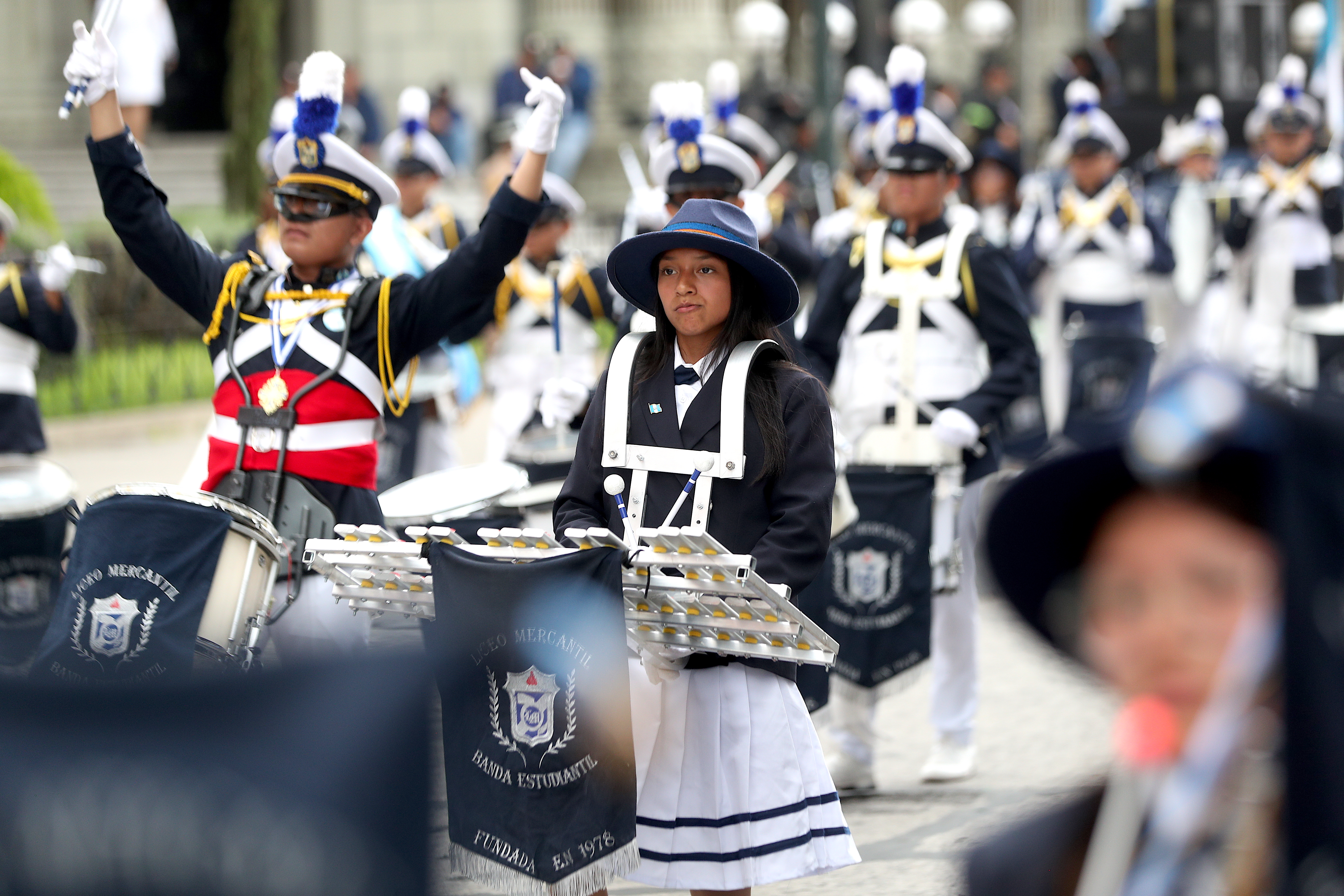 DESFILE 15 DE SEPTIEMBRE INDEPENDENCIA GUATEMALA'