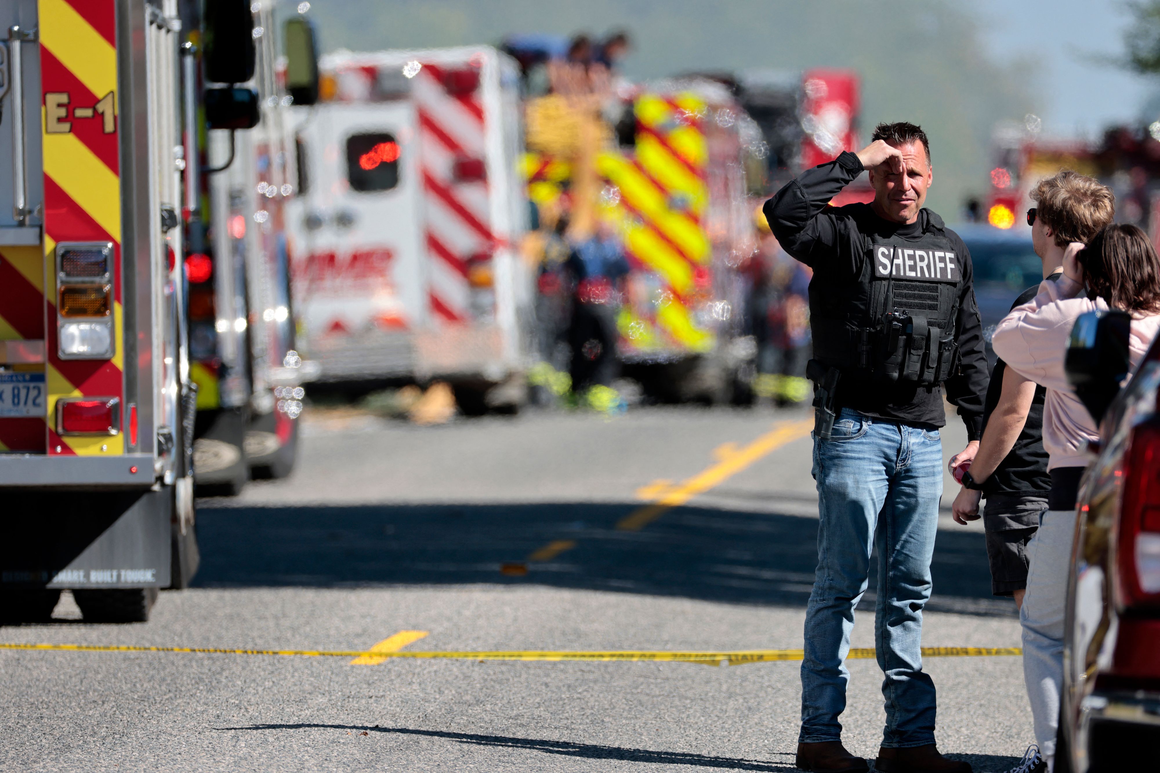 TIROTEO E INCENDIO IGLESIA MORMONA MICHIGAN'