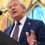 Imagen de referencia. Presidente Donald Trump condenó los rumores sobre su fallecimiento este martes. (Foto Prensa Libre: AFP).