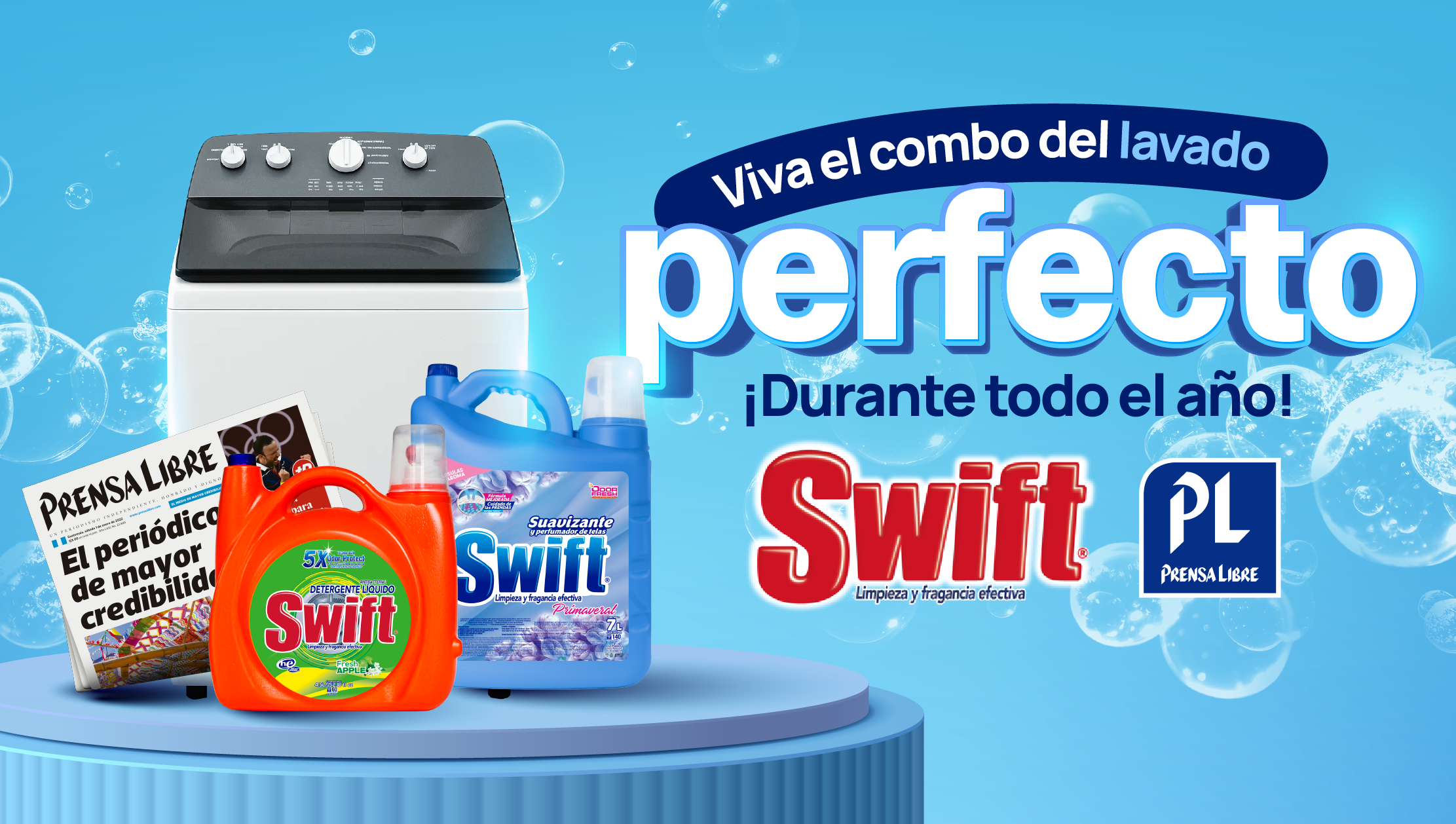 Prensa Libre y Swift