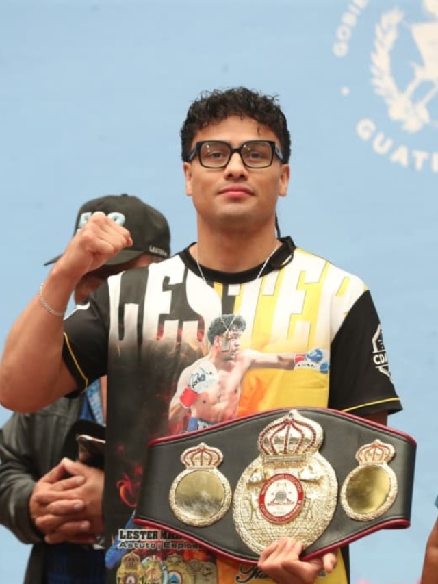 Luego de confirmarse la revancha entre los boxeadores Lester Martínez y Christian Mbilli, cinco datos que debes saber para su nuevo combate. (Foto Prensa Libre: Emilio Chang