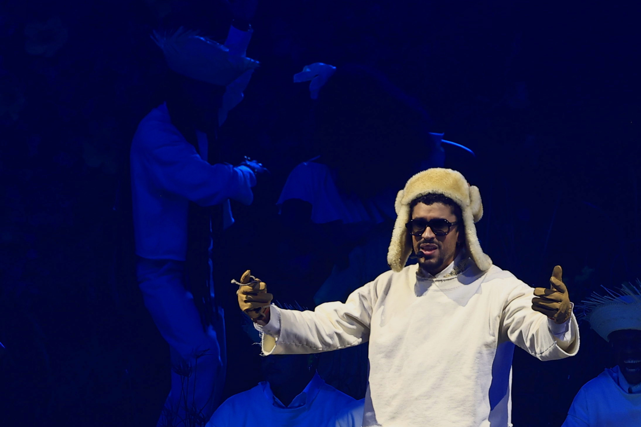 Bad Bunny es una estrella internacional. (Foto Prensa Libre: EFE)