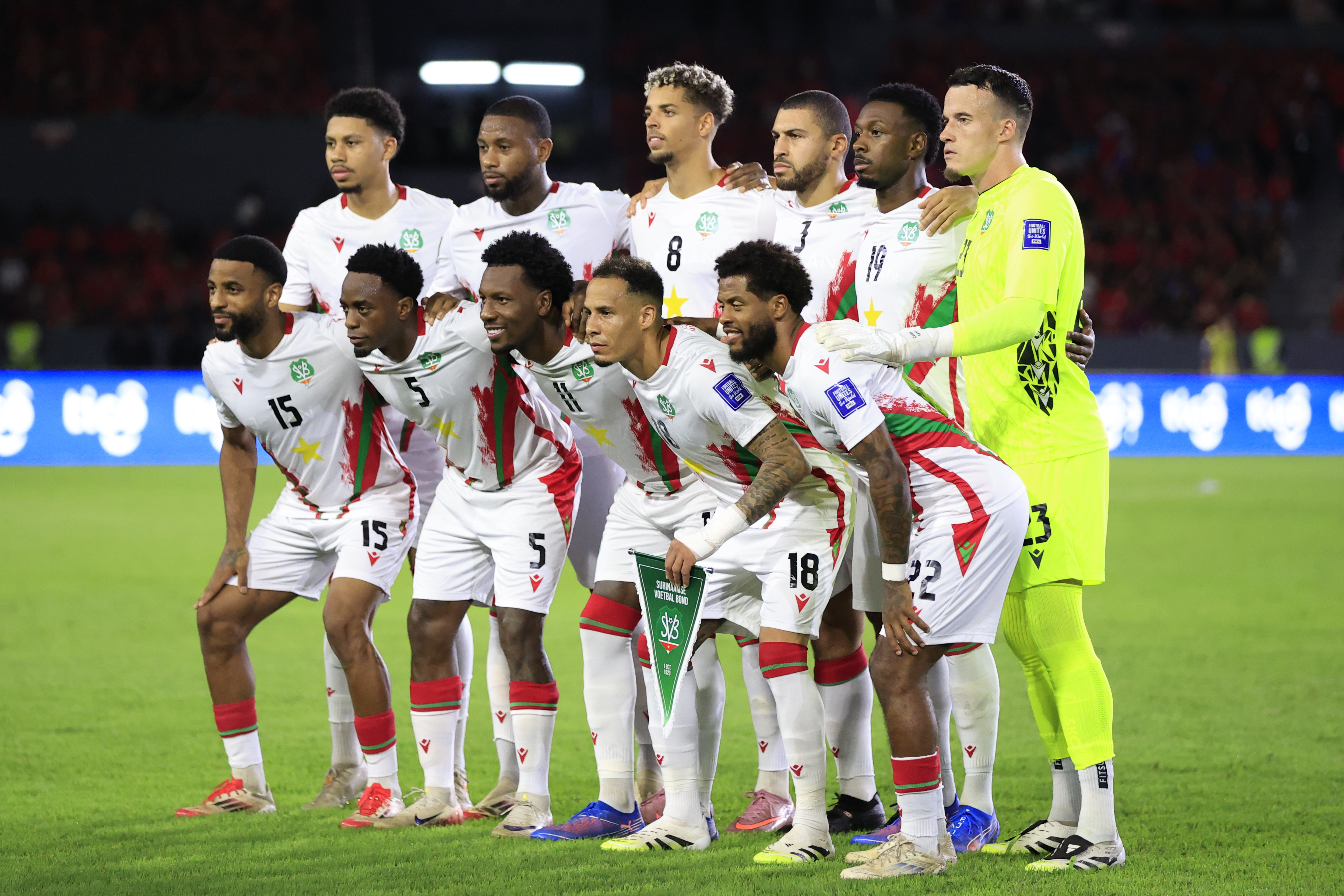 Surinam arriba a Guatemala para preparar su duelo decisivo rumbo al Mundial