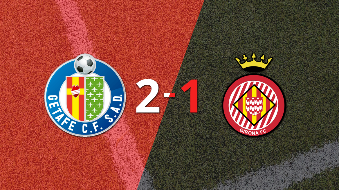 Getafe obtiene una victoria 2-1 contra Girona con un gol agónico
