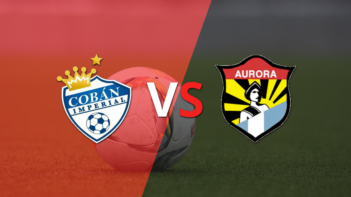 Aurora FC busca derrotar a Cobán Imperial para subirse al liderato