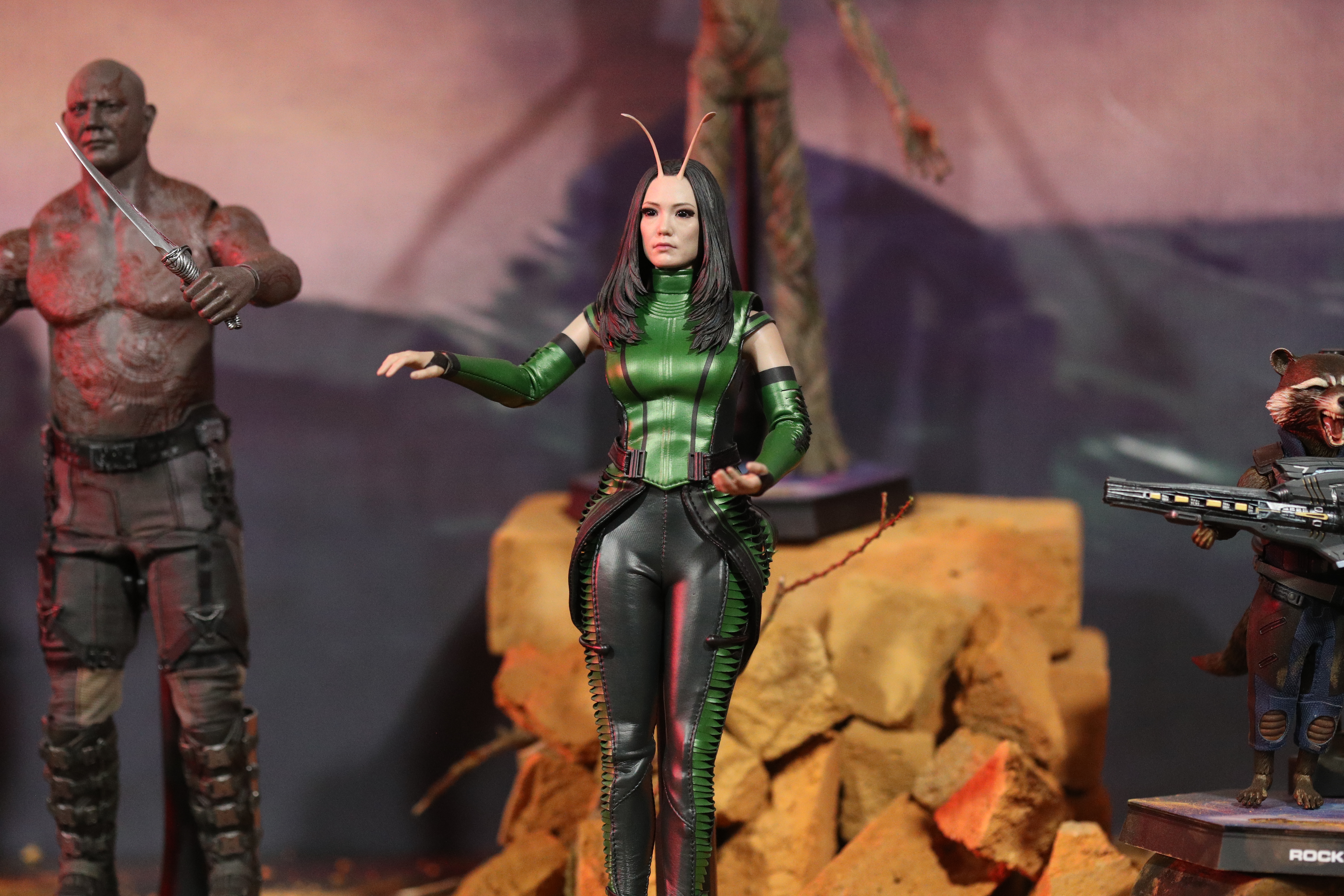 Figuras de películas icónicas captaron la atención de los fanáticos en la Comic Con Guatemala.  (Foto Prensa Libre: Byron Rivera Baiza).