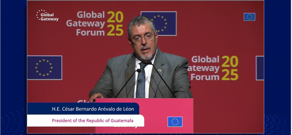 Bernardo Arévalo Global Gateway 2025 Unión Europea