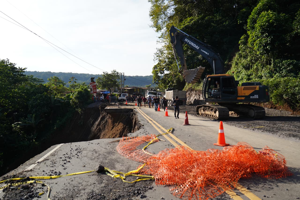 Socavamiento en Cito-Zarco eleva costos para transporte, afecta el turismo y el abastecimiento