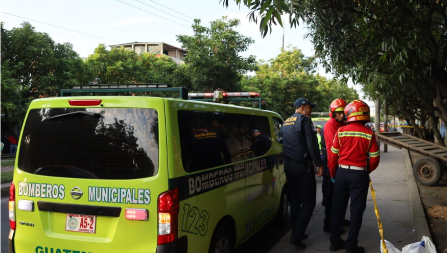 Cadaver calzada Atanasio Tzul 29 octubre