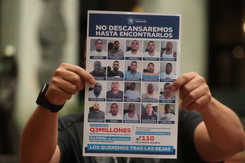 Mingob ofrece recompensa Q150 mil por reos fugados