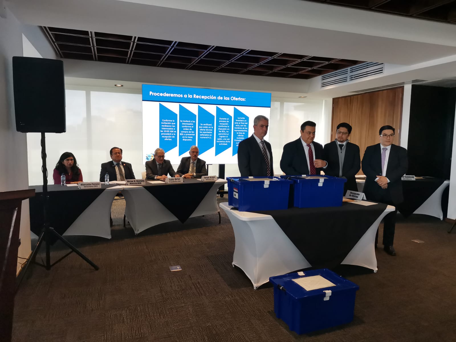 Recepción de ofertas licitación PET 3 transmisión de electricidad 1