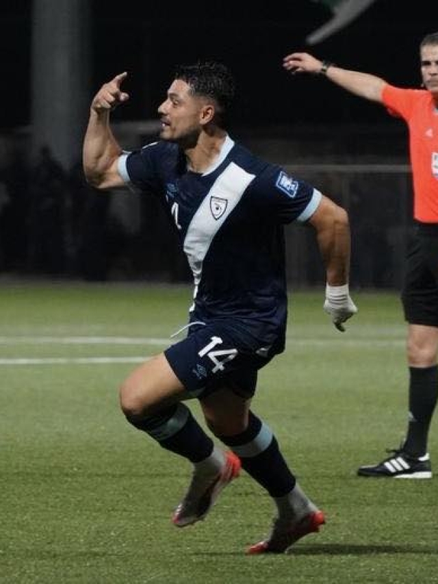 Guatemala vs. Surinam, encuentro eliminatorio (Foto Prensa Libre; Fedefut).