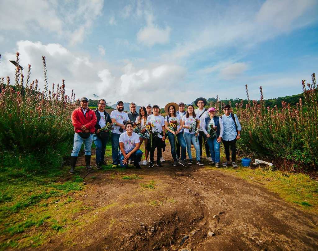 equipo organizador del Festival de las Flores