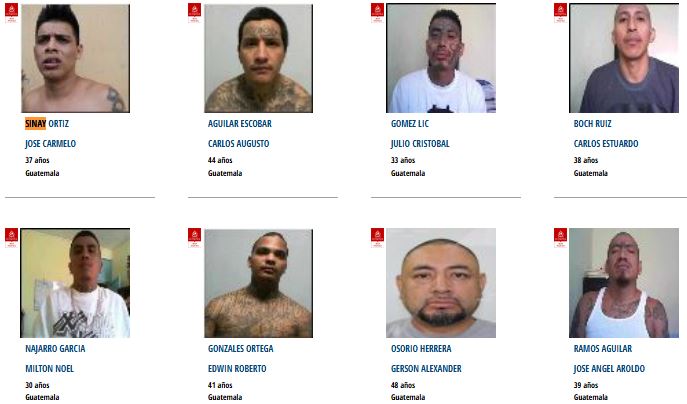 Interpol activa alerta roja para ubicar a 16 pandilleros del Barrio 18 fugados de la cárcel Fraijanes 2