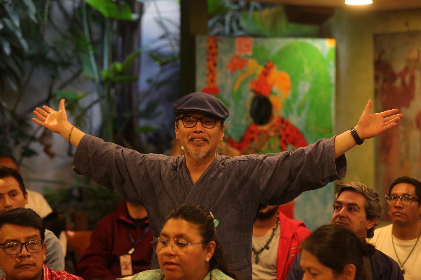 Talladores de jade se encuentran en Antigua Guatemala compartiendo conocimientos con artistas nacionales. (Foto Prensa Libre: Keneth Cruz)