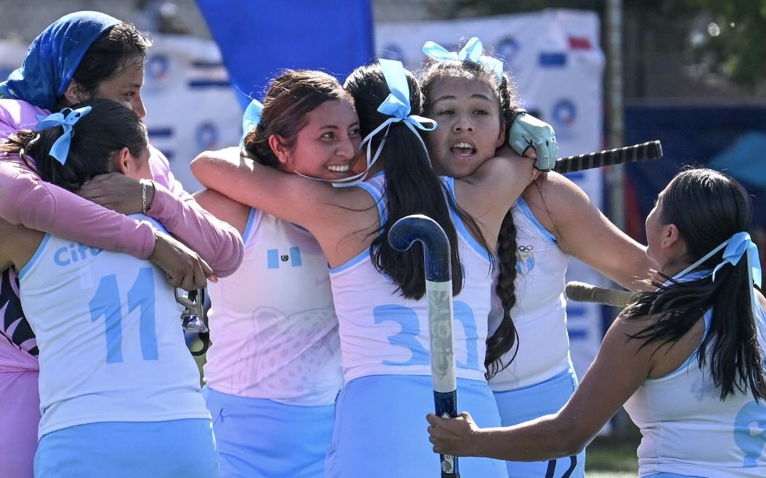 Golpe de autoridad de Guatemala para llevarse la medalla de oro 🥇 en Hockey sobre Césped fem