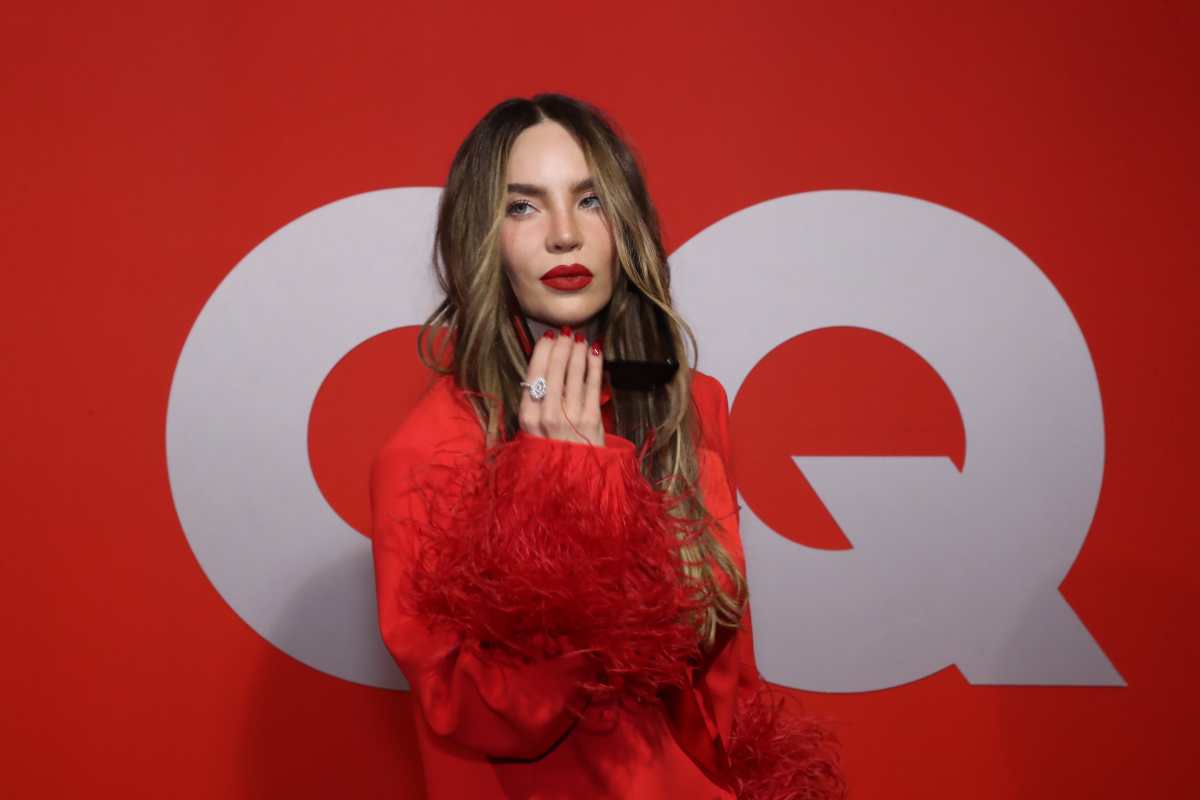 MEX9145. CIUDAD DE MÉXICO (MÉXICO), 20/11/2025.- La actriz y cantante mexicana Belinda posa durante la alfombra roja de la premiación 'Men Of the Year' de GQ este jueves, en Ciudad de México (México). EFE/Mario Guzmán