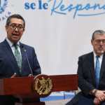 El ministro de Finanzas, Jonathan Menkos, informará esta semana al Gabinete General y al presidente Bernardo Arévalo sobre la propuesta del presupuesto del 2027, estructurada para el último año de ejecución de la actual administración. (Foto Prensa Libre: Hemeroteca PL)