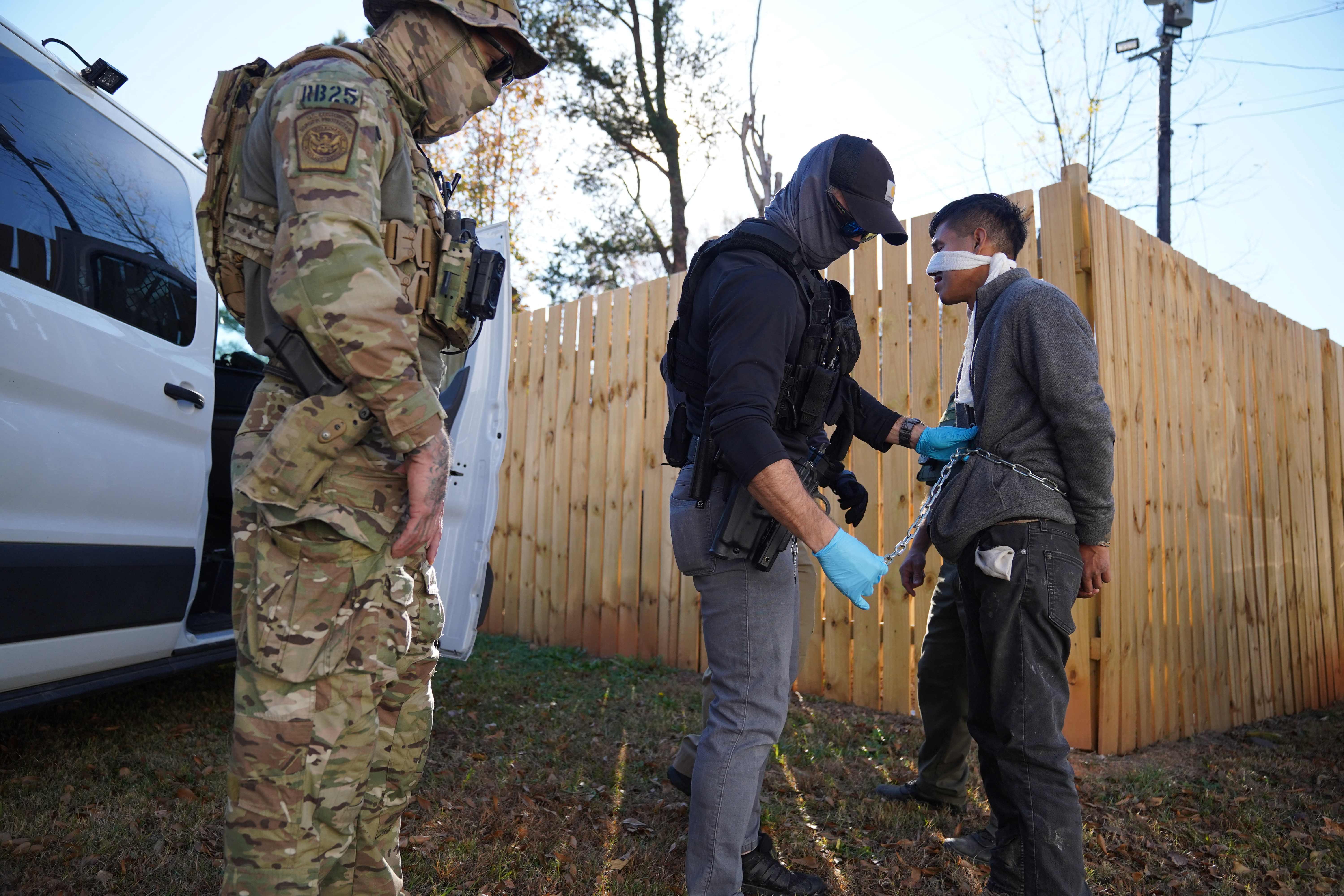 Detención indocumentados en Charlotte Estados Unidos'