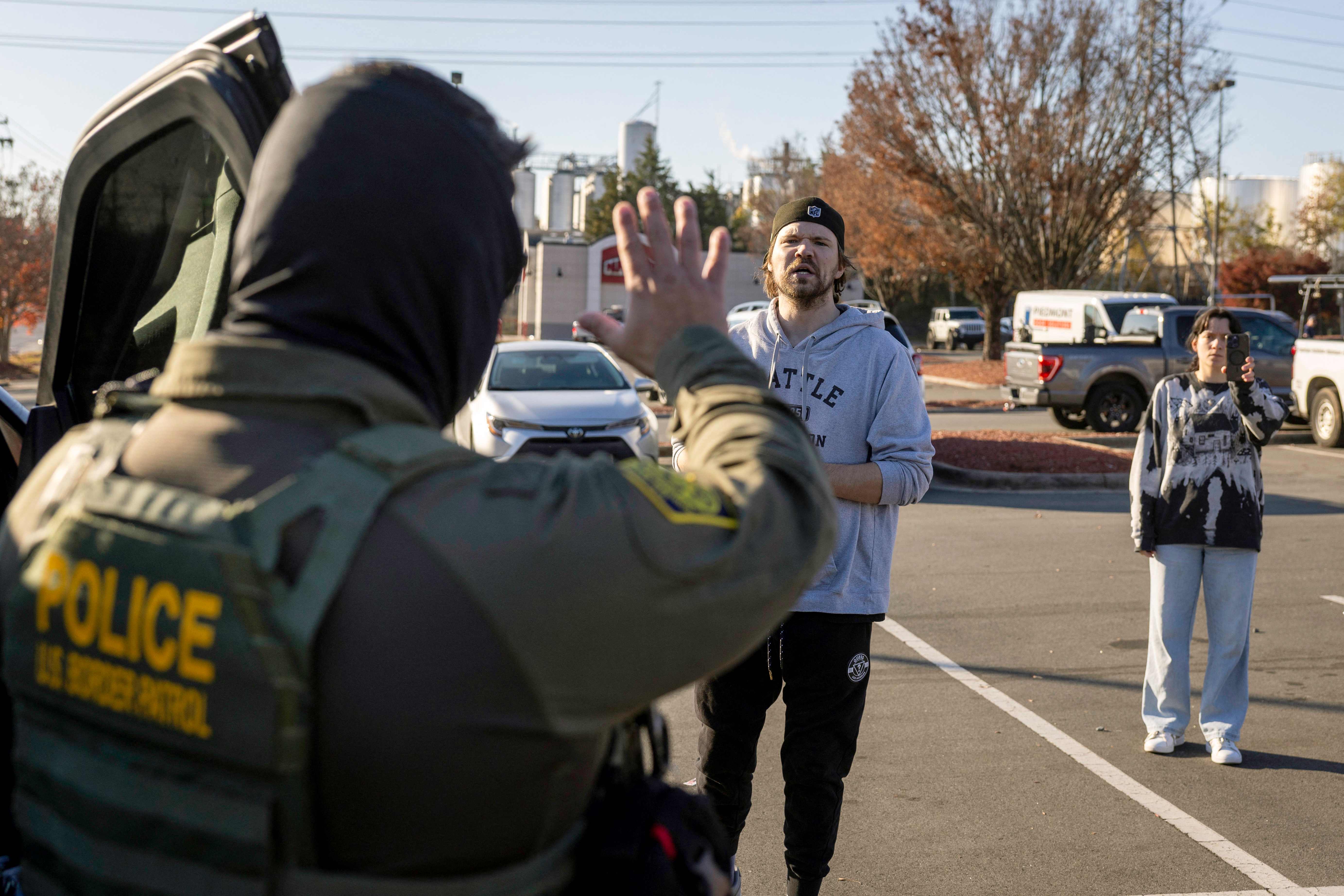 Detención indocumentados en Charlotte Estados Unidos'