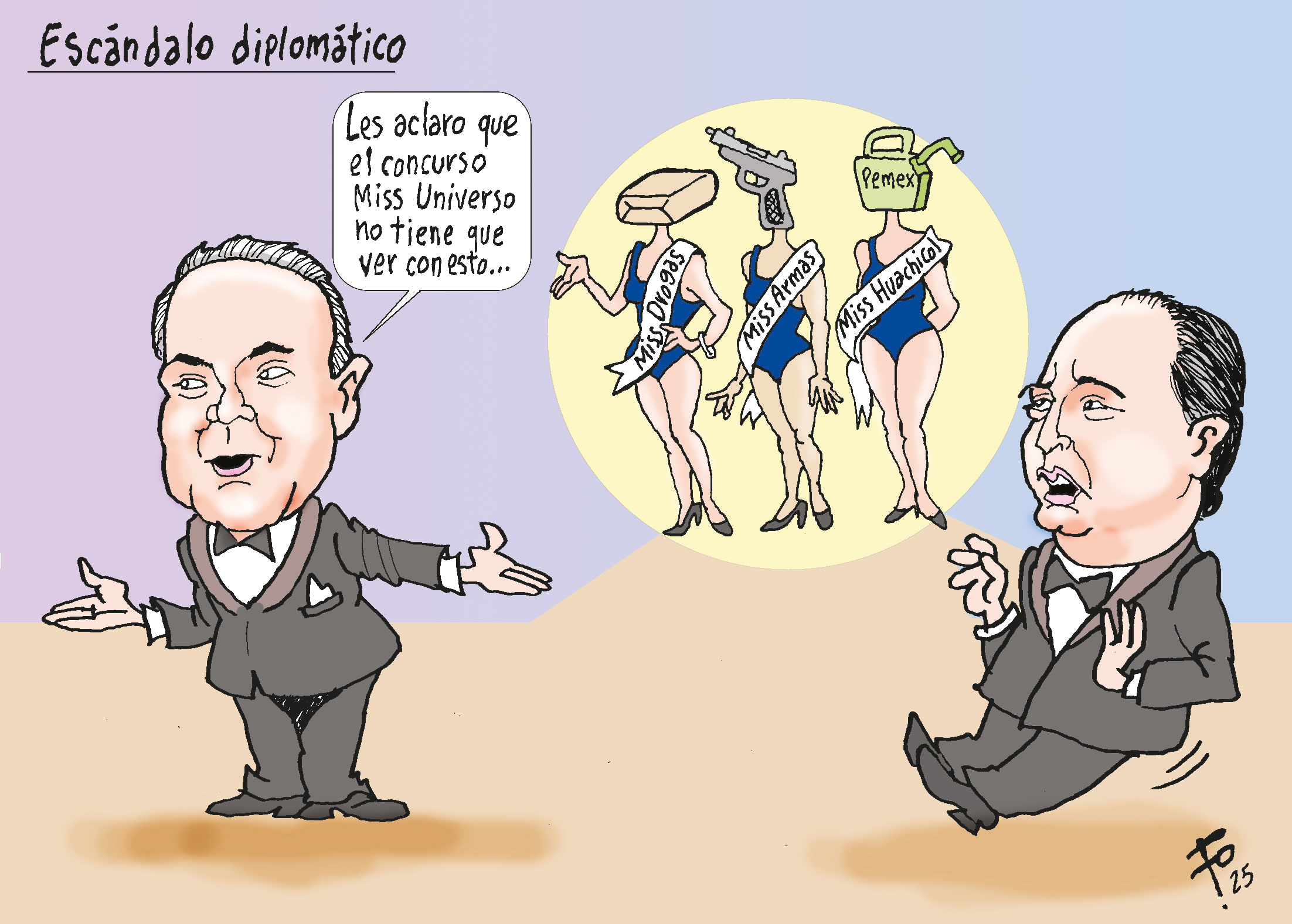 Escándalo diplomático